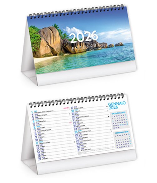Calendario da tavolo Paesaggi