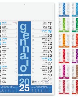 Calendario Olandese Colors
