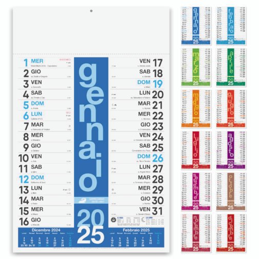 Calendario Olandese Colors