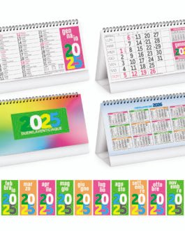 Calendario da tavolo Color table