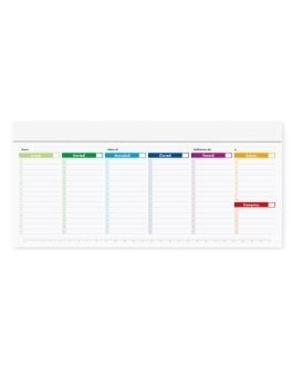 Slim Planning multicolor